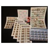 Unused USA Stamps sheets