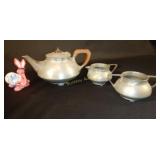 Fenton Bros. Sheffield English Pewter set