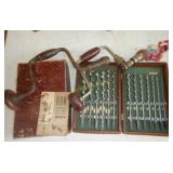 Irwin Brace and Auger Bit Set in wood box