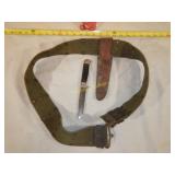 Belt with Knife