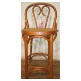 Vintage Bend Wood Stool Counter height