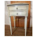 2 Drawer Nightstand Shabby white Pottery Barn