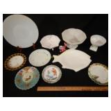 Fish Plate Victorian Trays Depression glass