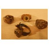 Roy Rogers Tom Mix  Ceral Premium Rings