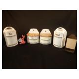 Vintage Condiment set