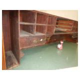 Vintage Cubby Hole Desk insert
