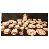 Geisha Girl Japan China set Teapot