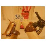 Lone Ranger Gun Ring & Saddle Ring