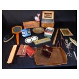 Tin Wood  Boxes Poker Chips Celulite Mirror tray