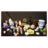 Large Lot Hummel, art glass,  vases