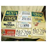 Vintage Licence Plates