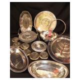Silver Plated Trays and Platters