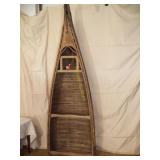 Tall Half Canoe Shelf