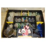 Hand Dug Glass Fragments