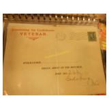 1909 Confederate Veteran Mail & 1 day covers
