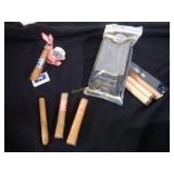 Vintage Cigar lot With Humi Pouch