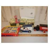 Ertle Bank with 12 Diecast Cars