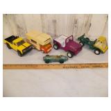 Vintage Metal Trucks and Cars