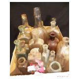 Old Dug Glass Bottles