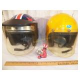 Vintage Buco Helmet and Evil Kaneeval Helmet