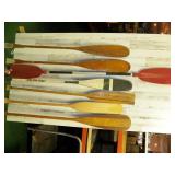 Vintage Canoe Paddles
