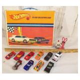 Lot of Hotwheels with Hotwheels Collectors Case