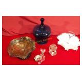 Carnival Glass and other Decorative Dishes