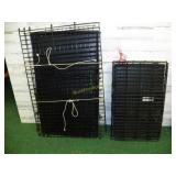 2 Dog Cages