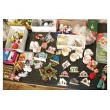 Vintage Christmas Buildings Trees & More