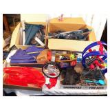 Large Lot of Hotwheels and other Track Parts