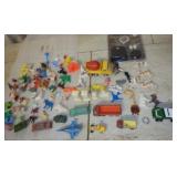 Plastic Toy figures Matchbox & Tootise cars