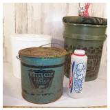 Minnow bucket and Seat Cooler