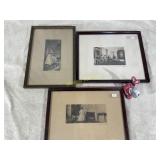 Wallace Nutting pencil signed