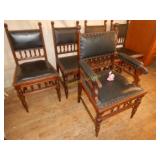 Victorian Walnut Chairs
