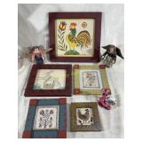 Folk Art pictures and figurines