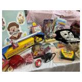 Table lot of toys