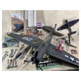 37'W MODEL AIRPLANE, POSTERS, MAGS, AND MORE