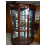 Large Glass And wood display cabinet