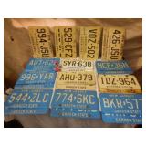 13 Pairs New Jersey License Plates