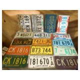 20 License Plates