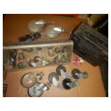 Castors & Wheel Lot Ammo Box