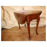 Cherry drop leaf table