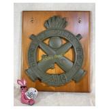 ORDNANCE CORPS USA PLAQUE