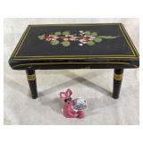 Paint Decorated PRIMITIVE STOOL