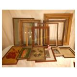Lot Vintage & Antique Frames