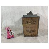 VINTAGE BEE SMOKER, ANIMAL TRAP