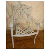 Cast Aluminum Outdoor Arm Chair