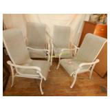 Set of 4 Outdoor Patio Chairs Hampton Bay