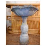 Concrete Bird Bath 32' high 23' dia