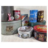 TIN CONTAINER LOT